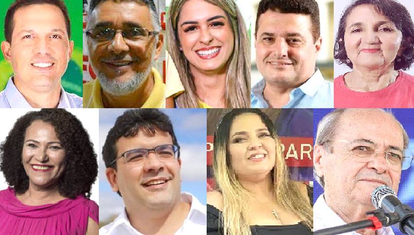 Apenas três candidatos ao Governo do Piauí tem dinheiro em conta para campanha
